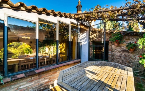 Terrace off the dining room